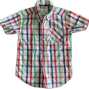 Classic Prep Plaid Button-Up Shirt Boys’ 4T